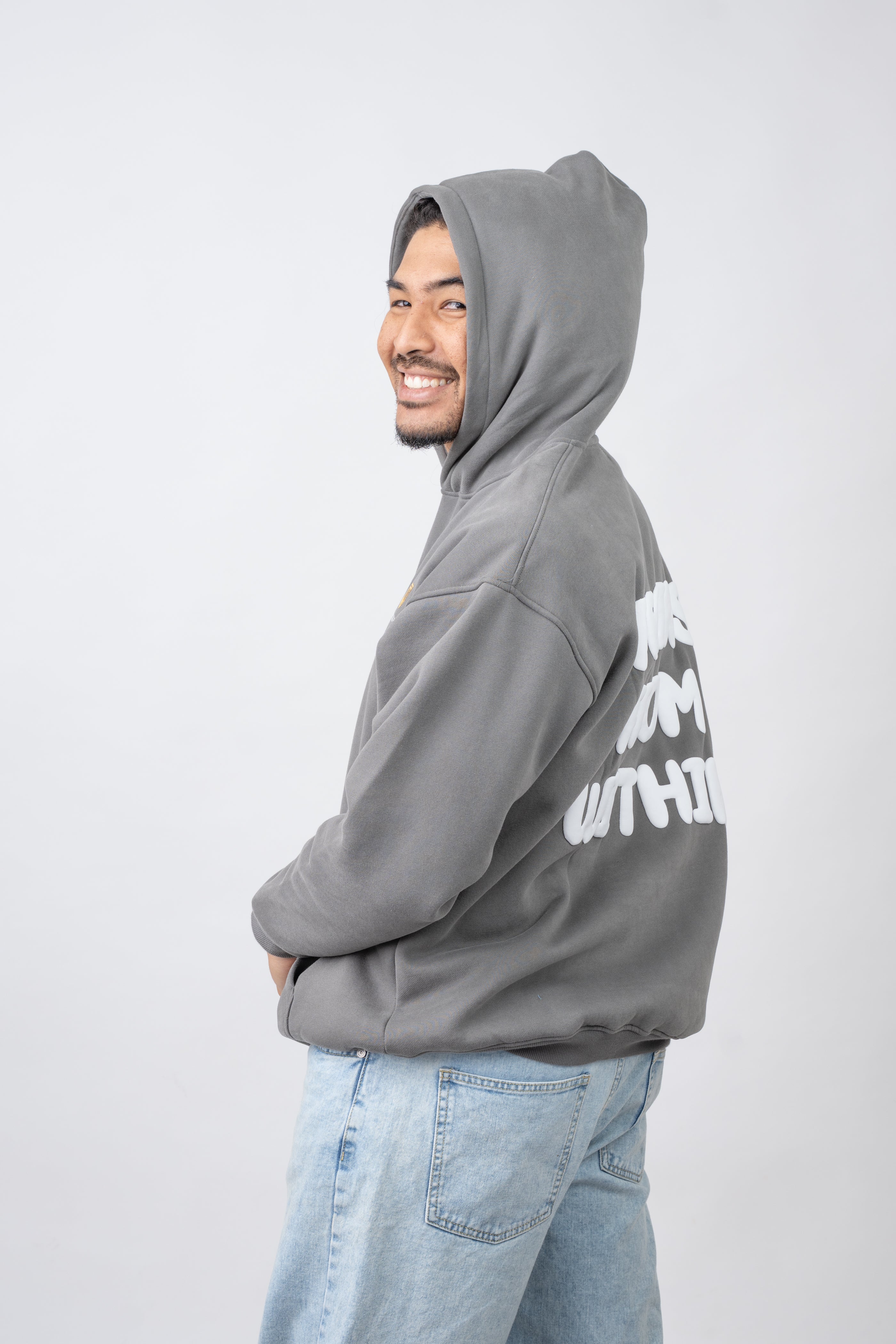 Bubble Hoodies - Grey